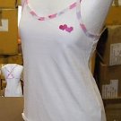 size 12 ex m&s white cotton strappy top new no tags