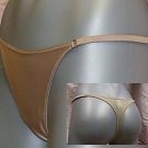 gossard superboost cappuchino satin thong m 12/14 bnwt
