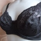 32dd m&s black lace rose trellis underwired bra bnwot