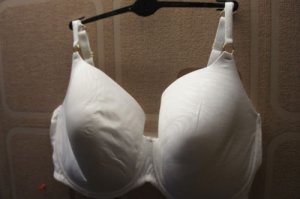 40h ex m&s padded white smooth t shirt underwired bra