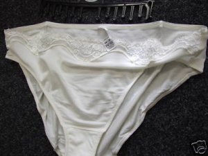 size 16 lg ex m&s cream modal full brief knickers bnwot