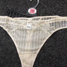 size 18 ex m&s truly you cream embroidery thong BNWOT