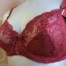 32b triumph luxury desire red lace underwired bra BNWT