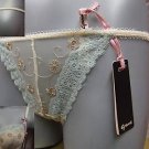 Gossard cream lace Fleurie g string thong xs 8/10 BNWT