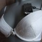 36dd Gossard Superboost white Lace padded Plunge Bra BN