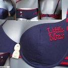 38b la senza minnie the minx blue pushup cotton bra BN