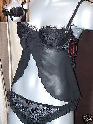 size 16 discover mademoiselle mimi black babydoll BNWT