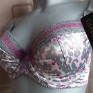 38ff Gossard Camouflage Candy Padded Plunge Bra BNWT