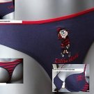 size 10 la senza minnie the minx blue thong bnwot