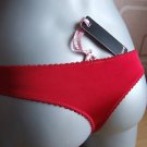 sml 10 to 12 sunset red gossard Cosmetix thong BNWT
