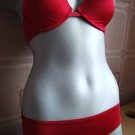 36d sunset red gossard Cosmetix moulded Plunge Bra BN