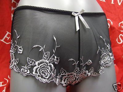 size 12 Fulfilled Silver Orchid french knickers BNWT