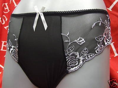 size 12 Fulfilled Silver Orchid brief knickers BNWT