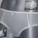 size 12 ex m&s white body style short knickers bnwt