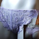 ballet lavender embroidery lace thong size 16 to 18 bnw