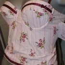 ballet bware underwired padded bustier top 32b bnwt