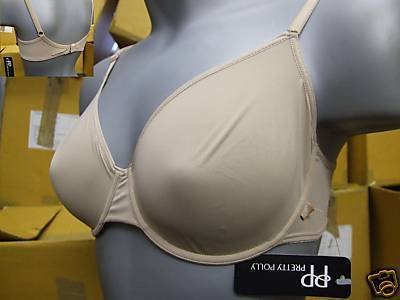 34a natural pretty polly microfibre underwired bra bnwt