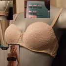 34a ex m&s nude strapless padded multiway bra BNWT