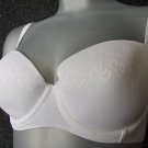 32b ex m&s white magic bra underwire lined seamfree BN