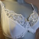 42f figura contessa white embroidery underwire bra BN