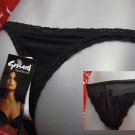 gossard black lace superboost thong size 16/18  BNWT