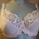 34d figura contessa pink embroidery underwire bra BNWT