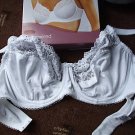 36b m&s white lace rose trellis underwired bra bnwot