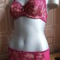 size 8 m&s autograph short brief dark red lace BNWOT