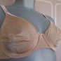 ELLE 34c natural smooth jacquard underwired bra BNWOT