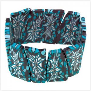 BLUE BURST CUFF BRACELET