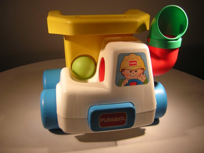 playskool truck soft