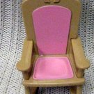 Fisher Price Mattel Loving Family Doll Rocking Chair 1993