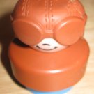 Fisher Price Mattel Vintage Little People Aviator Wearing Goggles Bomber Hat 1980