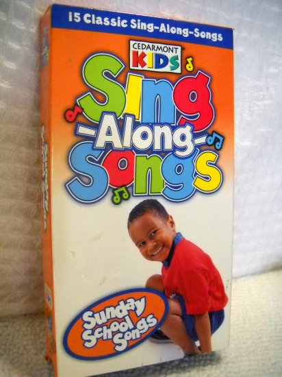 Sing Along Songs Sunday School Classics VHS Video by Cedar Kids Time ...