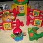 Fisher Price Mattel Little People Baby Zoo Animals 10 Piece Play Set 2002