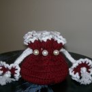 Angelslite collection burgundy sweet coins purse