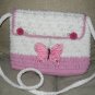girls Angelslite collection white and pink shoulder bag