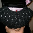 luxury lady Angelslite black shell evening bag