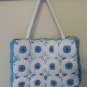 blue summer tote