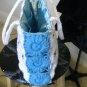 blue summer tote
