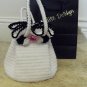 gorgeous handbag sweet white