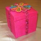 Dark Pink Trinket Box