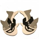 Great White Shark Kid Flops - XSMALL