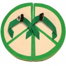 Peace Sign Fiesta Flops - Large