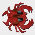 Red Crab Fiesta Flops - Medium