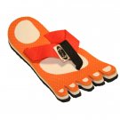 Orange Feet Fiesta Flops - Large