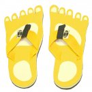 Yellow Feet Kid Flops - Small