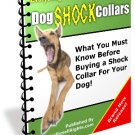 SHOCK COLLAR FOR YOUR BELOVED PET DOG