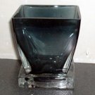 Beautiful Black Glass Vase