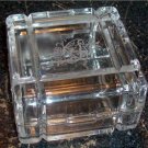 Small crystal Ashtray - Take it With You